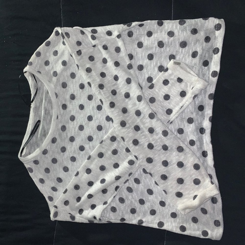 Polka-Dot Long Sleeve